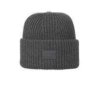 JACK & JONES Gorro de Punto Jachakkai para Hombre, Gris Oscuro, Talla única