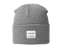 Jack & Jones Gorro de Punto Jaclong Noos Gorro de Punto, Gris, Talla única Hombre