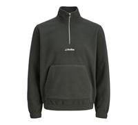 JACK & JONES Halfzip Fleece Jjsoho-Forro Polar con Media Cremallera, Rosin, M para Hombre