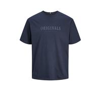 JACK&JONES Hombre Cuello Camiseta Jorfrederiksberg - Regular Fit S-XXL Cotto