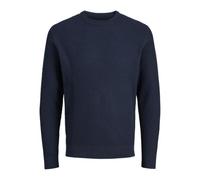 JACK & JONES Hombre Jprblareagan Knit Crew Neck, Azul Marino, XL