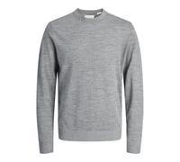 JACK & JONES Hombre Jprccmerino Knit Crew Neck Sn, Color Gris., L