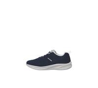Jack & Jones Hombre Sneaker Jfwcroxley Knit Zapatillas Noos, Blazer Azul Marina, 46 EU, Blazer Azul Marino, 46 EU