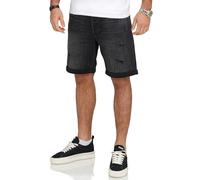 JACK & JONES Infinity Rick Bermudas - Pantalones vaqueros para hombre, Black Denim / 2, S