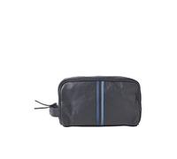 JACK & JONES Jacanthony - Bolsa de Piel para Inodoro, Azul Marino, Talla única, Neceser de Maquillaje