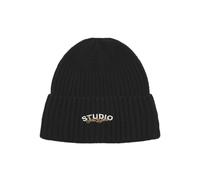 JACK & JONES Jacblack Friday Beanie BF - Gorro para Hombre, Negro, Talla única