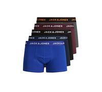 Jack & Jones Jacblack Friday Trunks 5 Pack Ltn Bóxer, Hombre, Multicolor, M