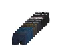 JACK & JONES Jacbolt Solid Trunks 12 Pack, Phantom, L (Pack de 12) Hombres