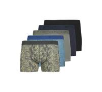 JACK & JONES Jaccameron Trunks 5 Pack Bóxer, Asphalt/Pack: True Blue-Night Sky-Castor Gray-Black, M para Hombre