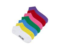 JACK & JONES JACCOLORFUL SOLID SHORT SOLID PACK 7, True Red/Pack: Blazing Yellow - White - Green Bee - Strawberry Moon - Deep Lavender - Pacific Coast, Talla única