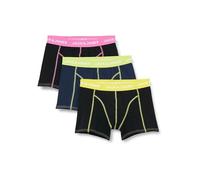 JACK & JONES JACCONTRA Trunks 3 Pack, Strawberry Moon/Pack: Navy Blazer - Black, L