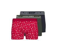 JACK & JONES Jacdeer Trunks 3 Pack, Sky Captain, M (Pack de 3) Hombres