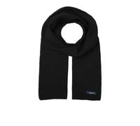 JACK & JONES Jacdna Knit Scarf Noos, Bufanda Hombre, Negro (Black), Talla única