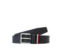 Jack & Jones Jacespo Belt Cinturón de piel, Navy Blazer, 95 cm Hombre
