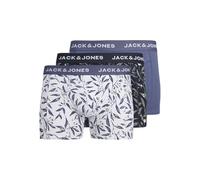 JACK & JONES Jacharvey Trunks 3 Pack Bóxer, Night Sky/Pack: Nightshadow Blue-Nightshadow Blue, M para Hombre
