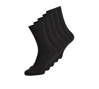 Lote de 5 calcetines Hombre Talla 40/46. Color Negro