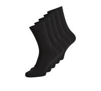 JACK & JONES Lote de 5 calcetines. Color Negro