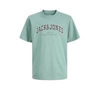 Jack & Jones Jack & Jones Boy T-Shirt Logo T-Shirt Junior Jjecaleb Varsity tee SS O-Neck Noos Jnr Hombre (Pack de 1)