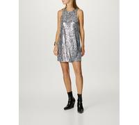 Jack & Jones Jack & Jones - Vestido corto lentejuelas. Plata Talla 40
