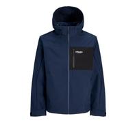 JACK & JONES Jacket Jjnorth Chaqueta Softshell, Azul Marino, M Hombres