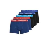 Jack & Jones Jaclee Trunks 5 Pack Calzoncillos Boxer Hombre, Hombre, Azul Estate Blue, L