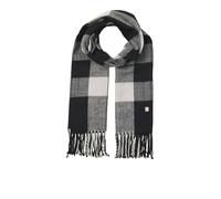 JACK & JONES Jaclint Check Scarf Black Beauty, talla única, negro (Black Beauty), Talla única
