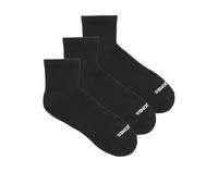 JACK & JONES Jacluca Short Tennis Socks Noos - Calcetines de tenis (3 unidades), Negro, Talla única