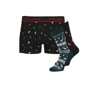 JACK & JONES Jacmistletoe Giftbox, Negro, x_l