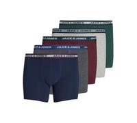 Lote de 5 calzoncillos grandes Jack & Jones Jacoliver Trunks 6XL