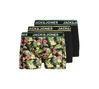 Calzoncillos tipo bóxer Jack & Jones Pink Flowers para hombre (paquete de 3)