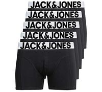 Jack & Jones Jacplain Solid Trunks, Hombre, 5 Unidades de Color Negro, M