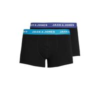 JACK & JONES JACRICH Trunks 2 Pack Noos Bxer, Surf The Web/Detalles: Blue Jewel, S para Hombre