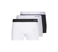 JACK & JONES Jacsense Bamboo Trunks 3 Pack Sn, Blanco, x_l (Pack de 3) Hombres