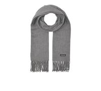 JACK & JONES Jacsolid Woven Scarf Noos, Bufanda Hombre, Gris (Grey Melange Grey Melange), Talla única