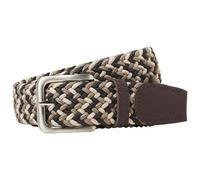 JACK&JONES Jacspring Woven Belt Noos Cinturón, Sky Captain/Detail:Mixed, 80 cm Hombres