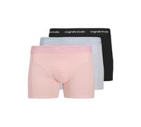 JACK & JONES Jacvesterbro Solid Trunks - Calzoncillos para Hombre (3 Unidades, 3 Unidades), Skyway., 4XL