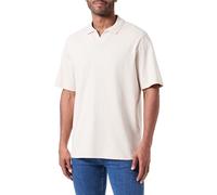 JACK & JONES Jcocollective Label Polo SS, Moonbeam, M para Hombre