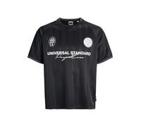 JACK & JONES Jcocover Retro Football tee SS Sn, Negro, S