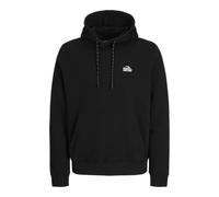 JACK & JONES Jcoflare - Sudadera con Capucha con Estampado fotográfico, Negro, XXL