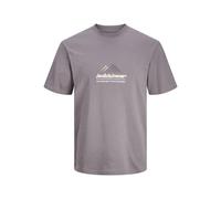 JACK & JONES Jcolima Logo tee SS Crew Neck BF Camiseta, Shark, M Hombres