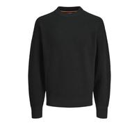 JACK & JONES Jcooutdoor Knit Mock Neck Sn Jersey de Punto, Negro, S para Hombre