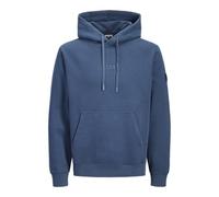 JACK & JONES Jcopoint Sweat Badge Hood BF, Titanio, XXL para Hombre