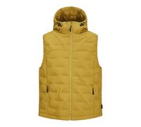 Jack & Jones JCOSONIC Chaleco con capucha para hombre, palma dorada, S, Golden Palm, S