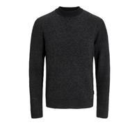 JACK & JONES Jcospace Knit Mock Neck Sn Jersey de Punto, Pavement/patrón: w. Black Neps, L para Hombre