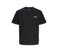 JACK & JONES Jcotarmac Collage Back tee SS Crew Neck, Negro, L