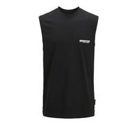 JACK & JONES Jcounion Print Tank Top Sn, Negro, S