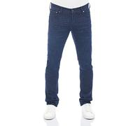 JACK & JONES Jeans JJIGLENN Pantalones vaqueros para hombre Slim Fit Stretch Denim Pantalones Azul Negro W27 W28 W29 W30 W31 W32 W33 W34 W36 W38, Blue Denim 110 (12225766), 30W x 32L