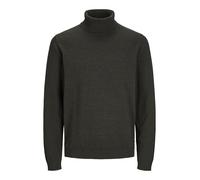 JACK & JONES Jersey de Cuello Alto para Hombre, Color Liso, Forest Night., L