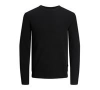 JACK & JONES Jersey de Punto Jjeperfect para Hombre, Negro, M