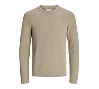 Jack & Jones – Jersey de punto 'JJEPerfect' para hombre – Beige oscuro L